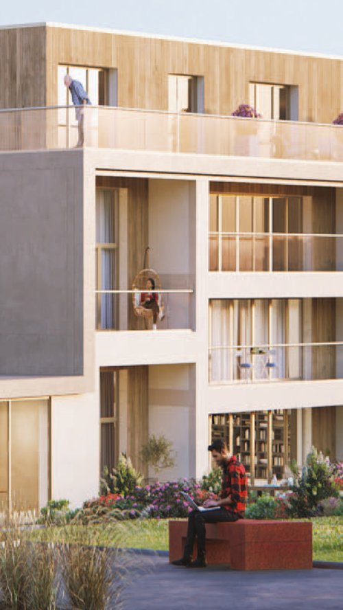 Concours de CCHE pour l'Ecoquartier Record à Echallens Suisse