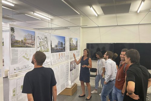 Concours de CCHE pour l'Hôpital des enfants à Genève Suisse