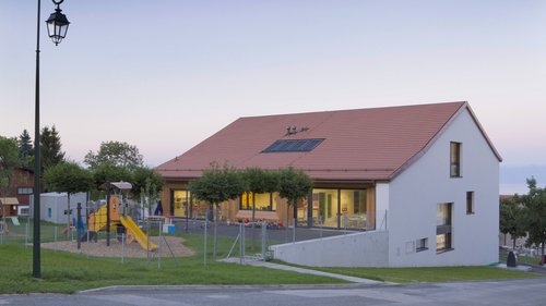 Architecture de CCHE pour le Centre communal multifonction CCM Nyon Suisse