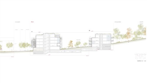 Urbanisme et Architecture de CCHE pour le concours Ley Outre Crissier Suisse