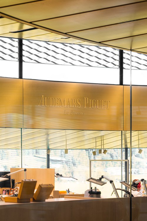 Signalétique de CCHE pour Audemars Piguet