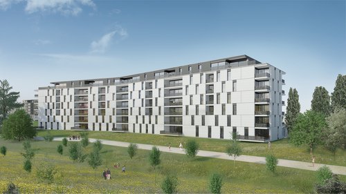 cche-architecture-bugnon-est-batiment-e-f-020.Architecture de CCHE pour Bugnon EST Bâtiment F quartier Maillefer Suisse