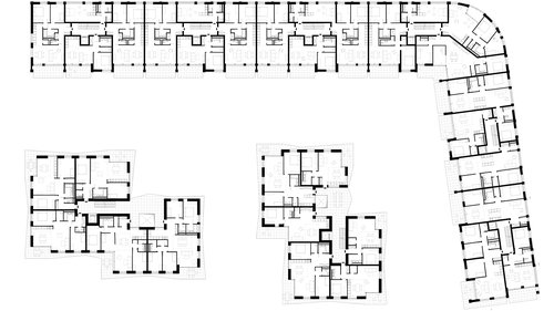 Urbanisme et architecte de CCHE pour Q11 - Les Chênes de Renens