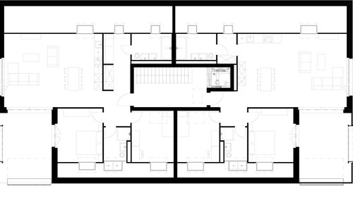 Architecture de CCHE pour les Logis de Pampigny Suisse