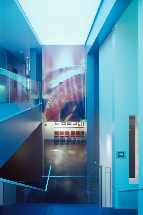 Architecture d'intérieur de CCHE pour la rénovation du bâtiment Regent Lighting SA Suisse