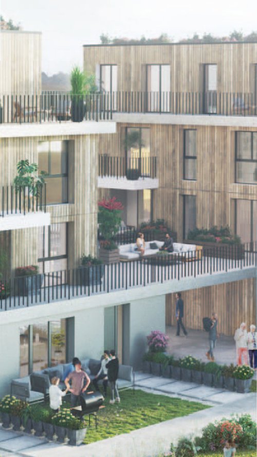 Concours de CCHE pour l'Ecoquartier Record à Echallens Suisse