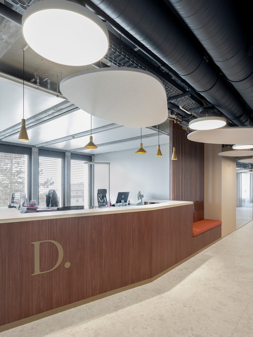 Architecture d'intérieur de CCHE pour Bureau Étude Derville SA