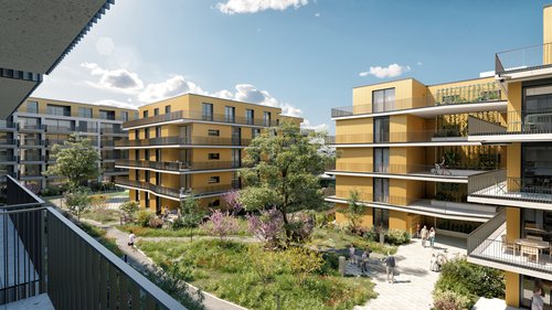 Urbanisme et architecte de CCHE pour Q11 - Les Chênes de Renens