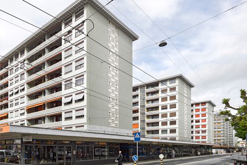 Transformation de CCHE pour la fin des travaux de rénovation de la cité Carl-Vogt à Genève Suisse