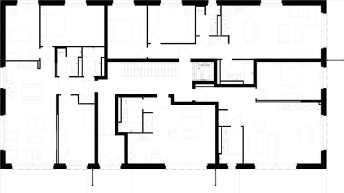 Architecture de CCHE pour les Logis de Pampigny Suisse