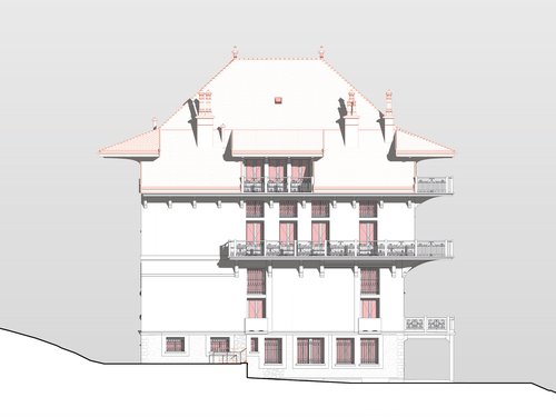 Architecture de CCHE pour le Manoir Hauteroche Suisse