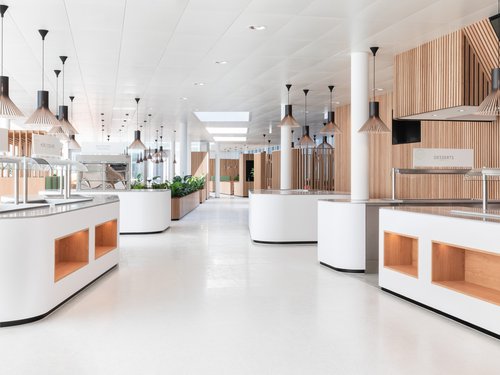 Architecture d'intérieur de CCHE pour Firmenich Suisse