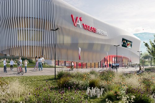 Architecture de CCHE pour Sierre Arena Suisse