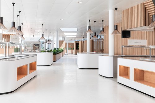 Architecture d'intérieur de CCHE pour Firmenich Suisse