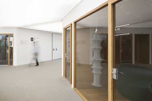 Signalétique de CCHE pour Nestlé Research Center