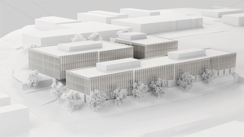 Architecture de CCHE pour Polyprime à Villars-Sainte-Croix Suisse