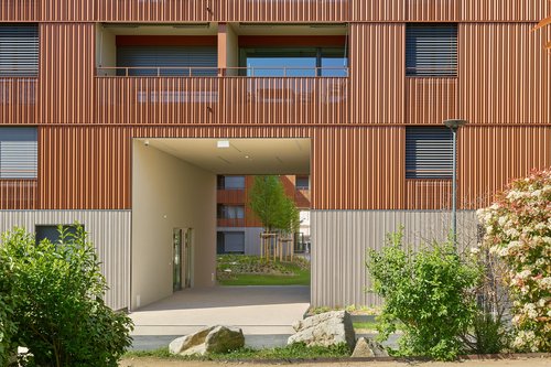 Architecture de CCHE pour le Quartier de la Suettaz à Nyon Suisse