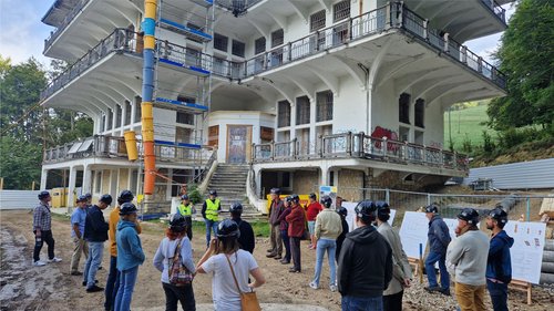 Actualité de CCHE pour journée du patrimoine Manoir hauteroche Abbaye Suisse 1