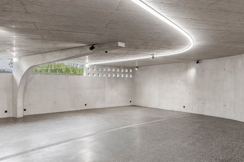 Architecture de CCHE pour un parking souterrain privé pour voitures de collection Suisse