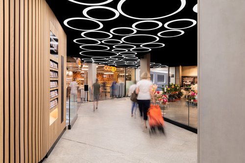 Transformation de CCHE pour le Centre commercial des Eaux-Vives Genève Suisse