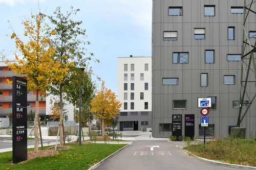 Signalétique de CCHE pour le quartier de la Petite Prairie