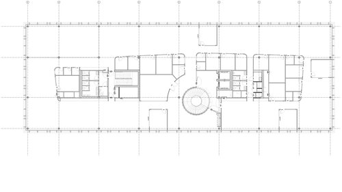 Architecture et réalisation de CCHE du bâtiment administratif The Hive 8  Suisse