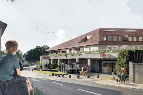 Transformation de CCHE pour le MEP de l'EMS à Echallens Suisse