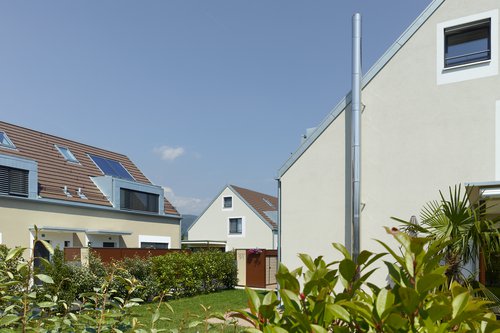 Architecture de CCHE pour le Quartier La Pique à Gland Suisse