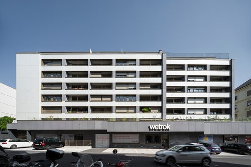 Transformation de CCHE pour le projet de rénovation et d'assainissement Sablons à Neuchâtel Suisse