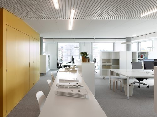 Architecture d'intérieur de CCHE pour le bureau de CCHE Nyon SA Suisse