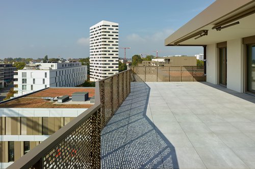 © Thomas Jantscher Architecture de CCHE pour Bugnon EST quartier Maillefer Suisse