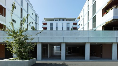 © Thomas Jantscher Architecture de CCHE pour le projet Maillefer I et II Suisse