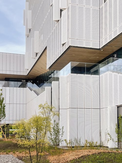 Architecture de CCHE pour La Résidence étudiante du Grand Morillon Suisse