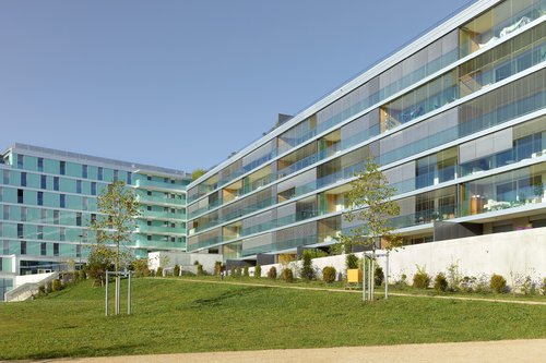 Architecture de CCHE pour les Résidences du parc Nyon Suisse
