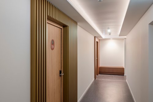 Architecture de CCHE pour la résidence étudiante "Omestay" de l'îlot "Les Atmosphères" du Quartier de l'étang à Vernier Genève Suisse