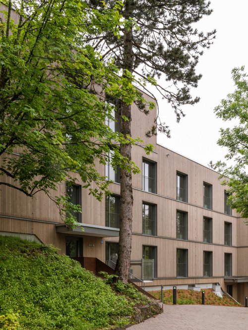 Architecture de CCHE pour le bâtiment Isabelle de Montolieu à Lausanne Suisse