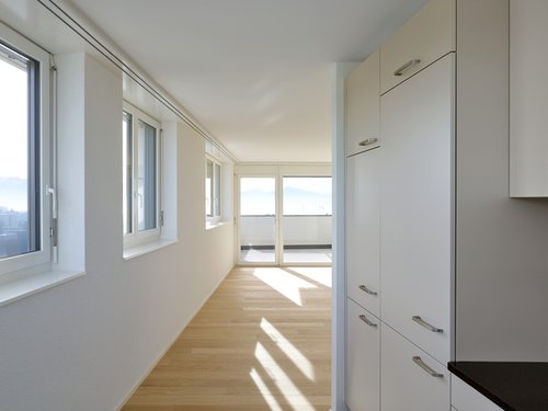 Architecture de CCHE pour les Balcons du Mont quartier Maillefer Suisse