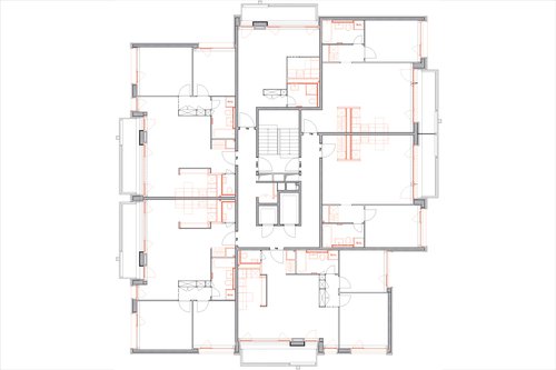 Transformation de CCHE pour la Tour de la Rochelle à Prilly Suisse