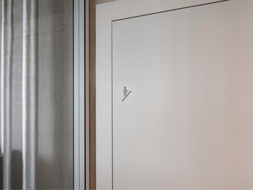 Signalétique de CCHE pour le siège de l'organisation internationale Médecins Sans Frontières MSF à Genève Suisse