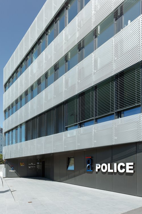 Architecture de CCHE du bâtiment administratif Flumeaux 41 Suisse