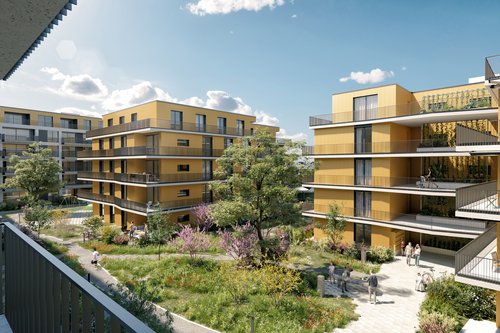 Urbanisme et architecte de CCHE pour Q11 - Les Chênes de Renens