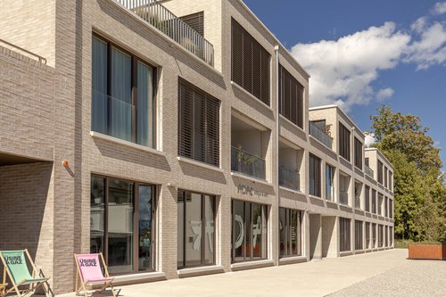 Architecture de CCHE pour les Terrasses de Rive à Nyon Suisse