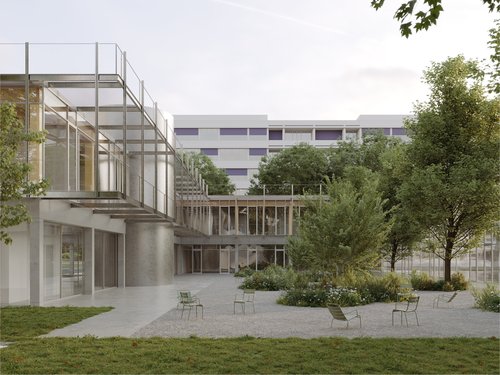 Actualité de CCHE pour le concours de la maison des entreprises et de ses abords Genève Suisse