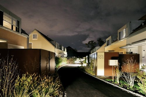 Architecture de CCHE pour le Quartier La Pique à Gland Suisse