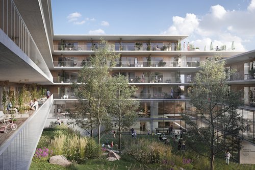 Concours de CCHE pour le Complexe de logement social et étudiant Carcavelos Portugal