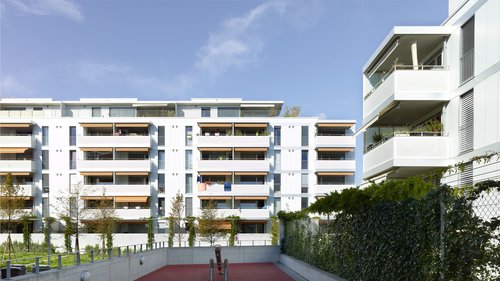© Thomas Jantscher Architecture de CCHE pour le projet Maillefer I et II Suisse