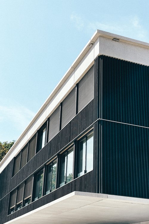Architecture de CCHE pour l'école Pont-Rouge de Lancy Genève Suisse