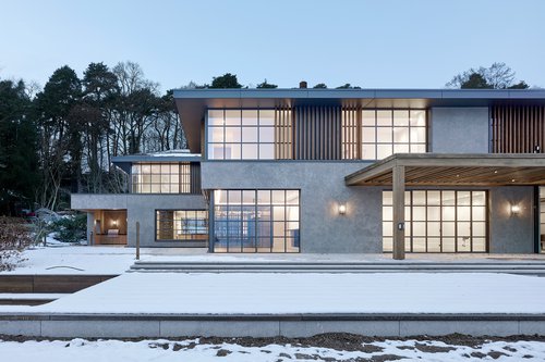 Architecture d'intérieur de CCHE pour une Villa individuelle à Buchillon Suisse