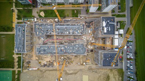 © Implenia Architecture de CCHE pour le quartier de la Petite Prairie