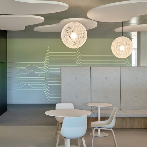 Signalétique de CCHE pour le bâtiment administratif Headquarters HP Inc. et HP Enterprise Suisse